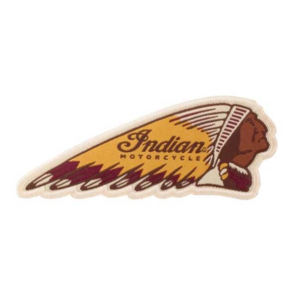 INDIAN MOTORCYCLE® HEADDRESS PATCH FARBIG